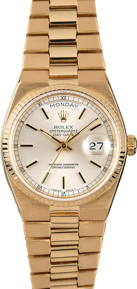 rolex day-date oysterquartz|rolex oysterquartz day date superlative.